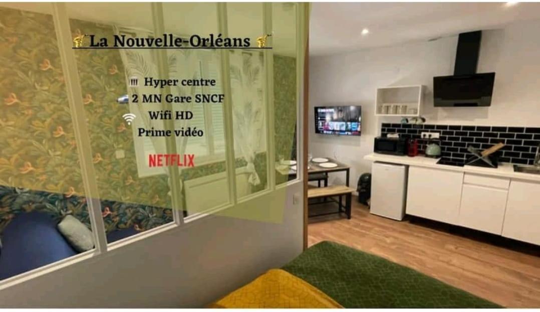 Апартаменты La Nouvelle-Orleans - Hyper-Centre- 2Mn Sncf - Wi-Fi Netflix Gratuit Ньор Экстерьер фото
